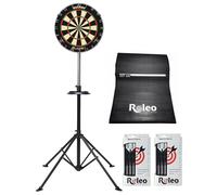 Steeltip Set Winmau Lama 6 + Dartständer + Roleo Dartmatte + 2 Set Freccette