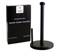 Steelware Central Portarotolo in acciaio inox (nero opaco)