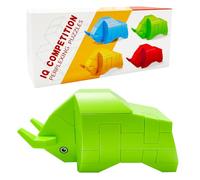 Steemjoey 3D Toro Puzzles, Set Regalo Rompicapo, Giochi Rompicapo Gioco Intelligenza Giocattoli Educativi Metal IQ Puzzle Regalo per Adulti Bambini Adolescenti