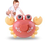 Steemjoey Giocattolo di Granchio Che Striscia, Granchio strisciante Giocattolo per Bambini, Giocattoli Educativi Giocattolo Sensoriale Compleanno Regalo di Festa per Bambini 0-3 Anni Ragazzo Ragazza