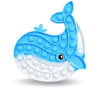 Steemjoey Pop Bubble Fidget Toy, Poppit Fidget Toys, Balena che allevia lo stress per bambini e adulti, il regalo perfetto per adulti e bambini per alleviare l'ansia e l'autismo