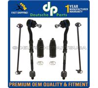 Steering Tie Rods + Rack Boot + Sway Bar Link Per BMW E60 Xi Set 6