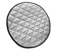 Steering Wheel Covers for Heat, Foldable Sun Shield Sunblocker, Interior Sunscreen for Car Truck Protection Reflective UV Shield for Hot Weather Driving Comfort