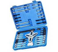 Steering Wheel Puller Set di 46 attrezzi di riparazione, Precise Fit High Hardness Flywheel Crankshaft Pulley, 1-2 cm Size Difference Car Accessories for Efficient Maintenance