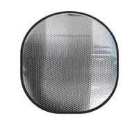 Steering Wheel Sun Cover, Foldable Insulation Wrap, 18.5x17.91 Inches Waterproof Reflective Shield, Heat Resistant Protector for Summer Driving Travel Parking Camping Offroad Truck and Interior