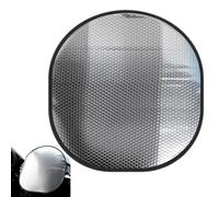 Steering Wheel Sun Cover, Heat Shield Reflective Protector, 18.5x17.91 Inches, UV Block Coating, Thermal Insulation Layer, Waterproof Folding Windshield Guard for Car SUV Truck Summer Travel