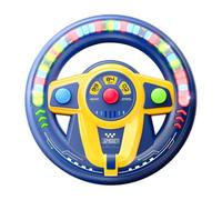 Steering Wheel Toy with Light and Music Funny Driving Controller | Steering Wheel Driving Toy for Kids Car Seat Backseat Indoor Outdoor Game Play