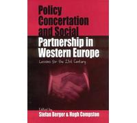 Stefan Berger Policy Concertation and Social Partnership in W (Copertina rigida)