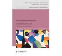 Stefan Grundmann European Sales Law (Tascabile) European Contract law and Theory