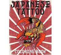 Stefan Heart Japanese Tattoo Coloring Book (Tascabile)