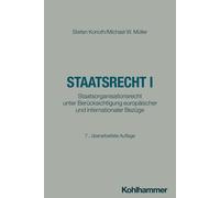 Stefan Korioth Michael W Muller Staatsrecht I (Tascabile)