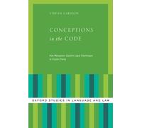 Stefan Larsson Conceptions in the Code (Copertina rigida)