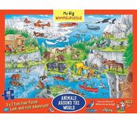 Stefan Lohr My Big Wimmelpuzzle - Animals Around the World (Merchandise)