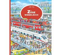 Stefan Lohr Züge Wimmelbuch: Mein großes Eisenbahn Wimmelbuch ab 3 J (Tascabile)