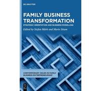 Stefan Märk Family Business Transformation (Copertina rigida)