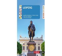 Stefan Sachs GO VISTA: Reiseführer Leipzig: Mit Faltkarte und E-Book (Tascabile)