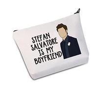 Stefan Salvatore is My Boyfriend Vampire Inspired Gift Vampire fans Gift Bag Sacchetto di trucco per donne e ragazze, Stefan Ragazzo B Eu