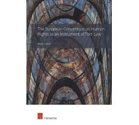 Stefan Somers The European Convention on Human Rights as an I (Copertina rigida)