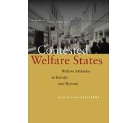 Stefan Svallfors Contested Welfare States (Copertina rigida)