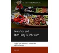 Stefan Vogenauer Formation and Third Party Beneficiaries (Copertina rigida)