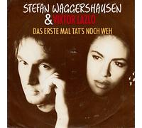 Stefan Waggershausen - WAGGERSHAUSEN, STEFAN & LAZLO, VIKTOR / DAS ERSTE MAL TAT´S NOCH WEH / SIE IST´N GANZ BESONDRES MÄDCHEN / 1990 / Polydor # 873 562-7 / Bildhülle / Deutsche Pressung / 7" Vinyl Single Schallplatte /
