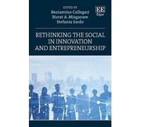 Stefania Sardo Rethinking the Social in Innovation and Entrep (Copertina rigida)