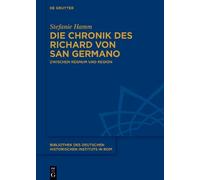 Stefanie Hamm Die Chronik des Richard von San Germano (Copertina rigida)