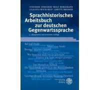 Stefanie Stricker Rolf Bergmann Cl Sprachhistorisches Arbeitsbuch Zu (Tascabile)
