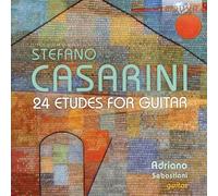 Stefano Casarini Stefano Casarini: 24 Etudes for Guitar (CD) Album
