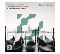Stefano Maiorana Stefano Maiorana: Kapsberger, Secret Pages... (CD)