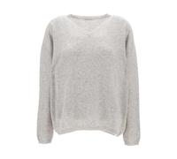 Stefano Mortari, ,Knitwear ,Donna ,Grigio ,M Pullover Scollo a V