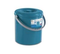 Stefanplast 2 pz PATTUMIERA IMMONDIZIA Eureka Blu 20 CM 30 H.CM 31, 20 lt