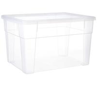 Stefanplast 3870420 Visualbox Scatola di plastica Bianco Trasparente 39 x 29 x