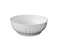Stefanplast Insalatiera a coste Bianco 30 x 30 x 30 cm