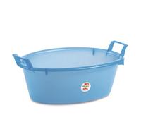 STEFANPLAST BACINELLA ovale azzurra in polietilene ideale uso alimentare