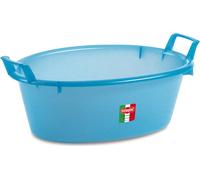 Bacinella Ovale Politene Cm 70 Azzurro Stefanplast