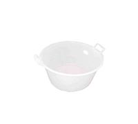 Stefanplast Bacinella Tonda in Politene, Bianco, Cm 30, Polyethylene