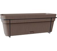 Vaso da Balcone Stefanplast Ethica 50 cm Taupe 9 L Plastica Riciclata