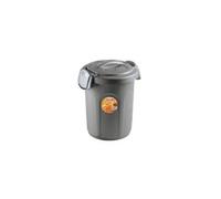 Stefanplast Bidoncino (8Lt) coperchio a clip SPEEDY Silver 70250