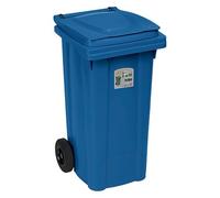 Stefanplast Bidone carellato (120Lt) URBAN ECO SYSTEM Blu 25698
