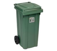 Stefanplast Bidone carellato (120Lt) URBAN ECO SYSTEM Verde 25700