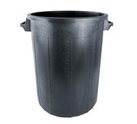 STEFANPLAST BIDONE GRANDE NERO 100LT SENZA COPERCHIO