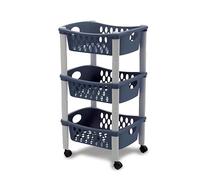 Stefanplast CARRELLO OTELLO A TRE PIANI BLU PALACE