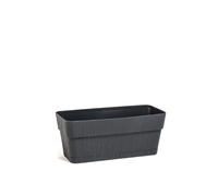 Stefanplast Fioriera Ethica 30 cm Grafite con riserva d'acqua