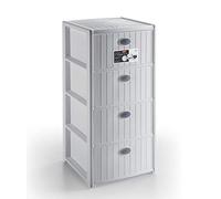 LINEA ELEGANCE CASSETTIERA 4 CASSETTI BIANCO