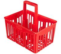 STEFANPLAST Tagliere 29X19X1 Tortora/Bianco Mis.M, White And Taupe, 29x19cm