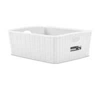 LINEA ELEGANCE CESTO HIGH 36x29x13 BIANCO