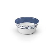 STEFANPLAST INSALATIERA Tosca D.13 Bianco/Blu, Blue, Cm 13, 12 unità