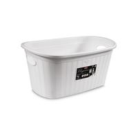 Stefanplast Elegance Cesta Portabiancheria 35L Manici Bianco