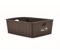 CESTINO ELEGANCE HIGH MOKA cm 36x29 h 13